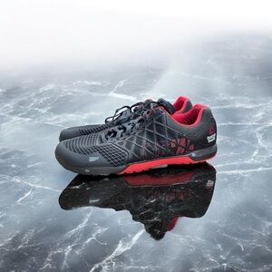 Men’s CrossFit Competition Reebok Black and Red Shoes